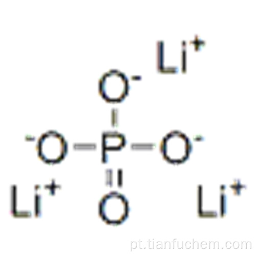 Fosfato de Lítio CAS 10377-52-3